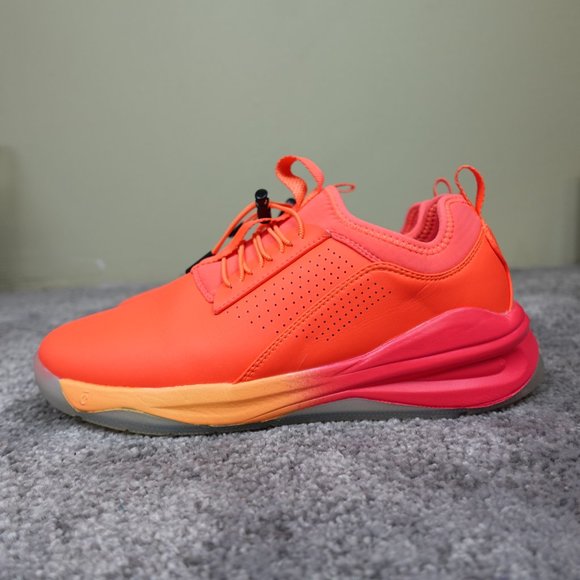 Clove Classic Shoes Womens Sneakers Work Neon Orange Nursing Running Walking - Picture 3 of 13